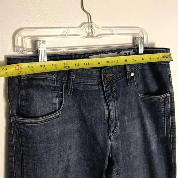 Five Four Mens Relaxed Blue Jeans Straight Leg - Picture 5 of 6